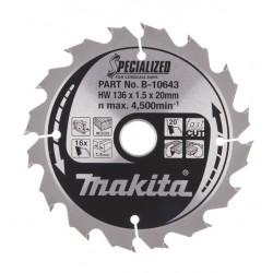 Makita Zāģripa 136x20x1,5mm...
